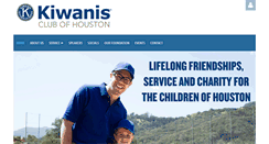 Desktop Screenshot of kiwanishouston.org